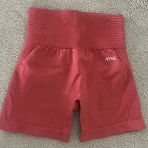 Aybl Seamless Dusty Rose Workout Shorts